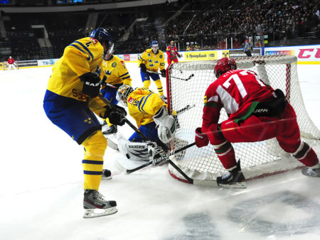 Sverige vann på övertid i matchen mot Tjeckien i Beijer Hockey Games