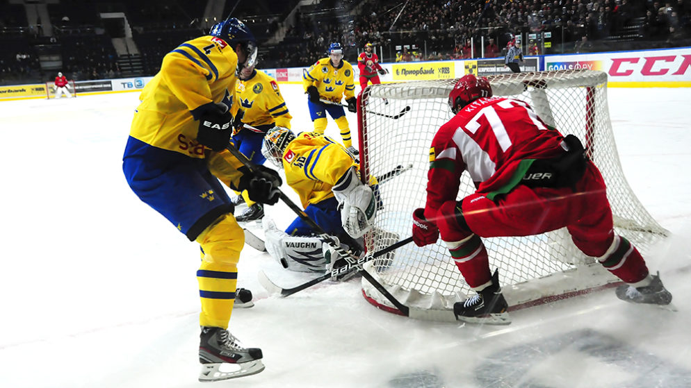 Sverige vann på övertid i matchen mot Tjeckien i Beijer Hockey Games