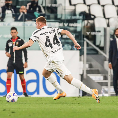 1 mål och 1 assist från Kulusevski när Juventus besegrade Genoa i Coppa Italia