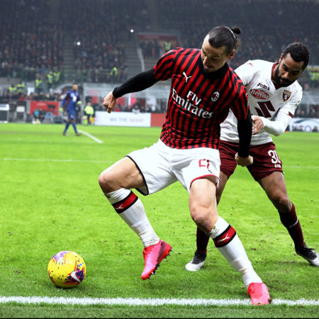 Zlatan med från start i mötet mot Torino i Coppa Italia