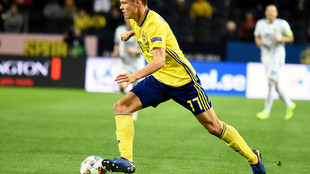 Viktor Claesson målskytt i 1-0 vinsten mot Georgien i VM-kvalet
